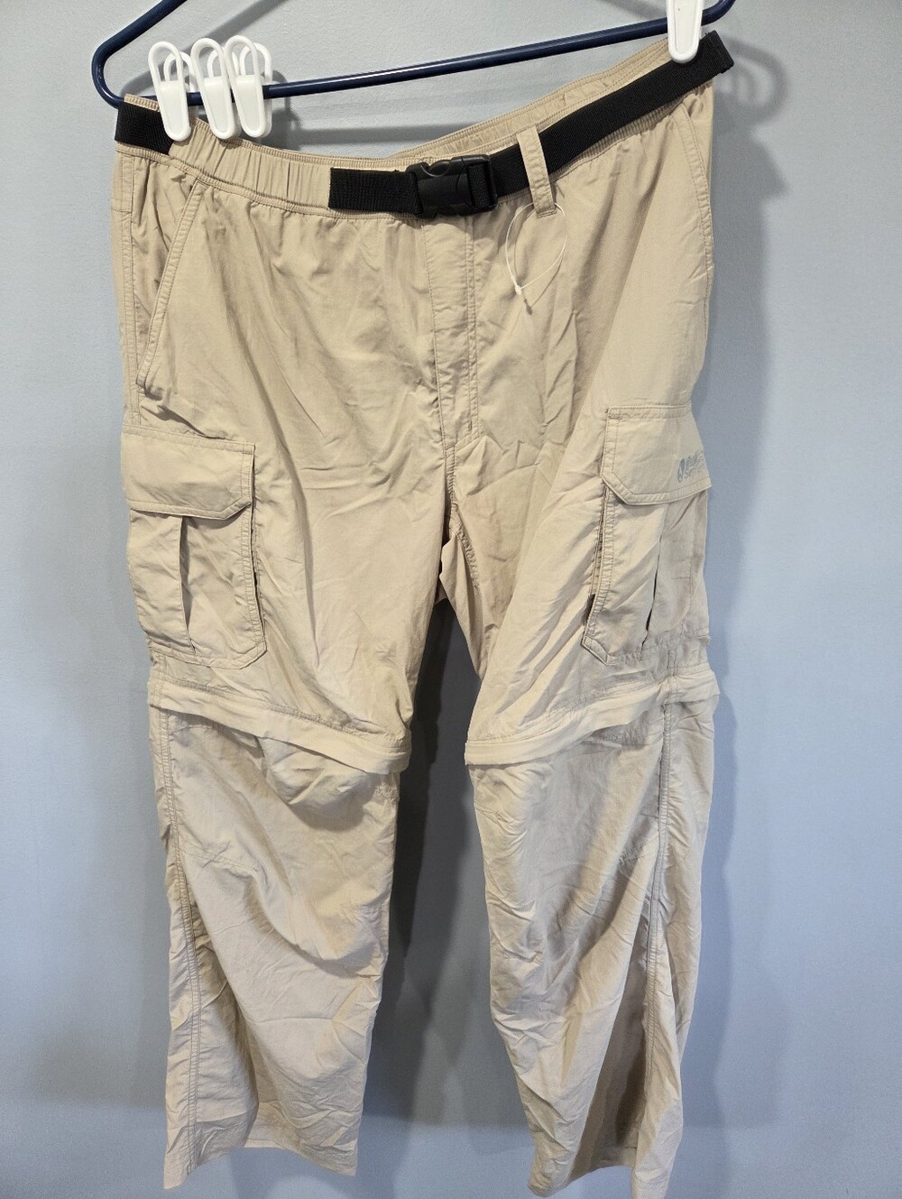 Guide Series Gander Cargo Pants Mens Sz 30 Nylon Convertible Zip Off Fishing